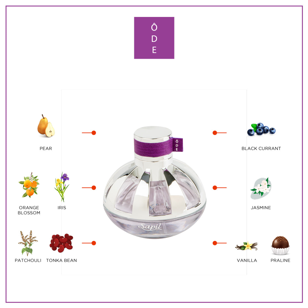 Sapil Ode for Her - 100ml EDP