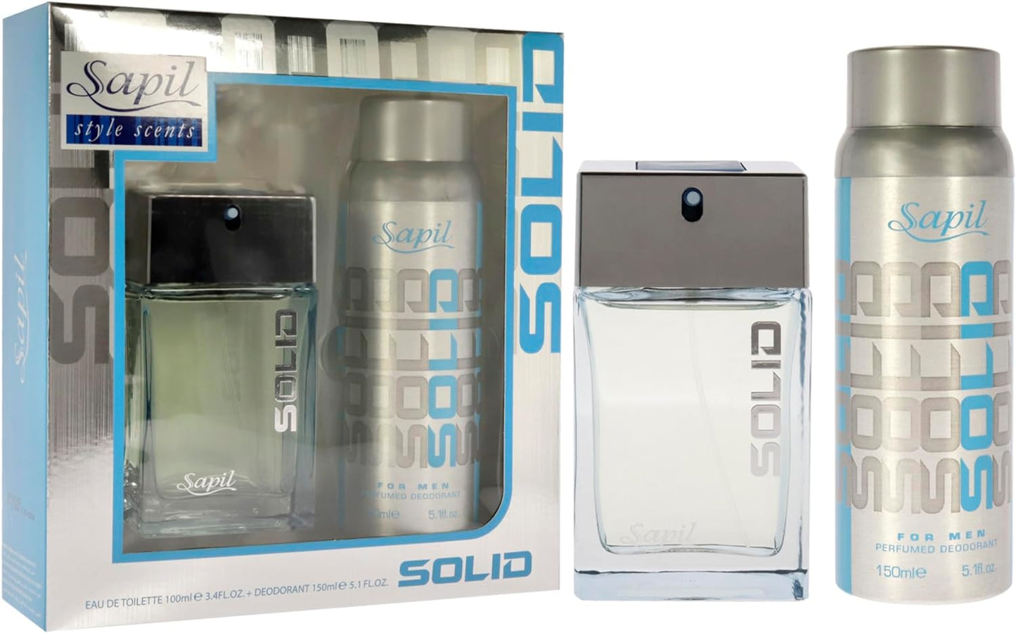 Solid Perfume and Body spray set (for Him)