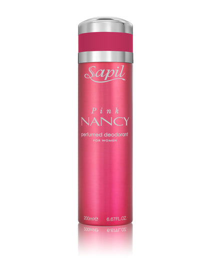 6 Pack:  Sapil Nancy Pink Women- Deodorant, 200ml